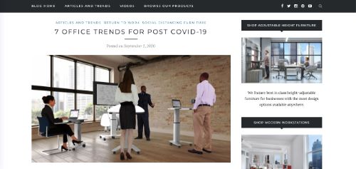 7 tendances de bureau pour l'après COVID-19 (projet fort)