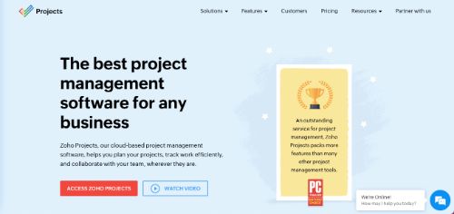 Zoho Project Management
