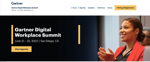 Cumbre del lugar de trabajo digital de Gartner - EE. UU. (San Diego)