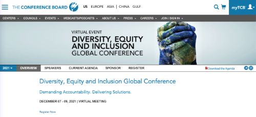 Wereldwijde conferentie over diversiteit, gelijkheid en inclusie